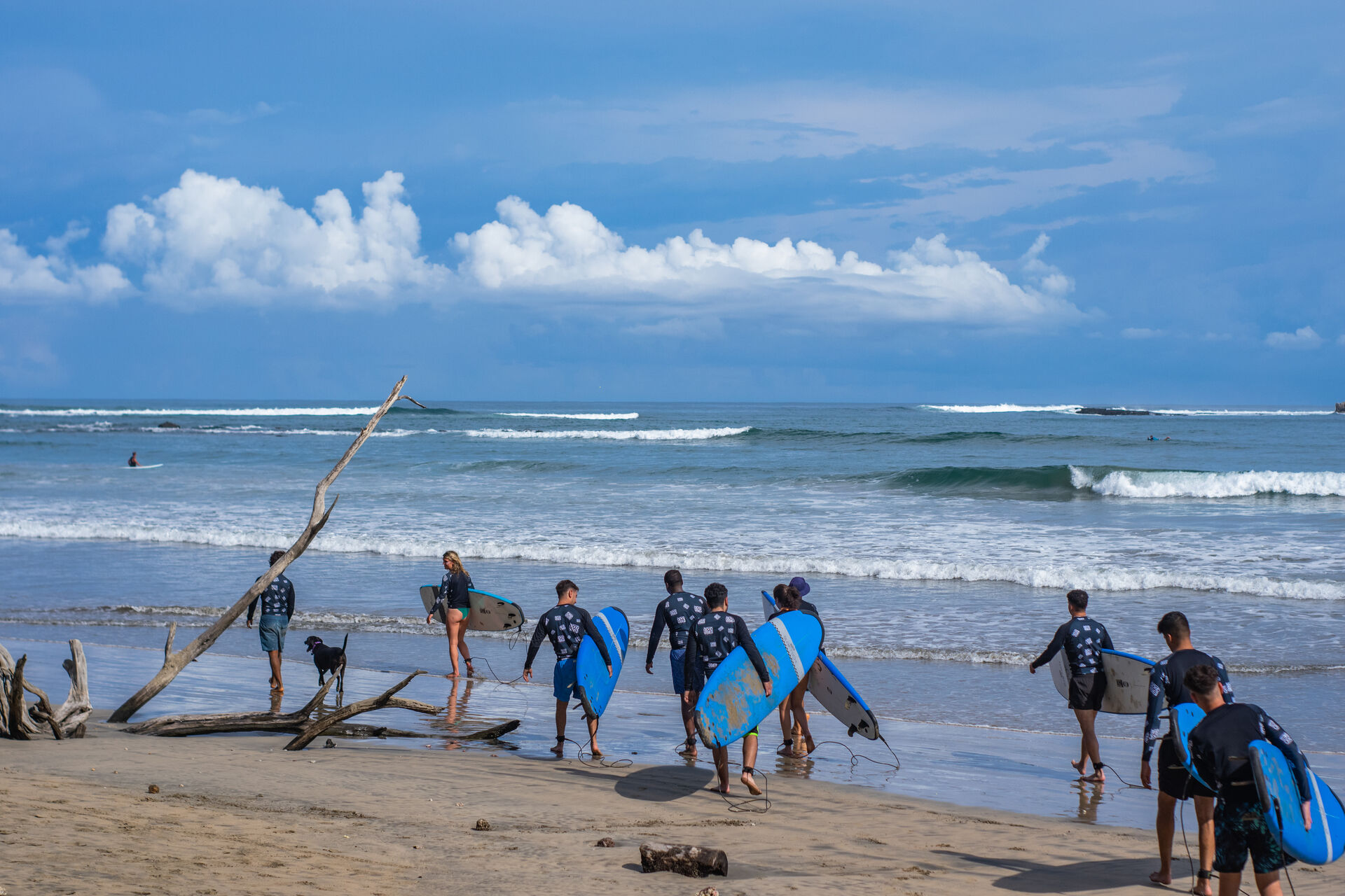 Group Surf Lesson Tamarindo Costa Rica